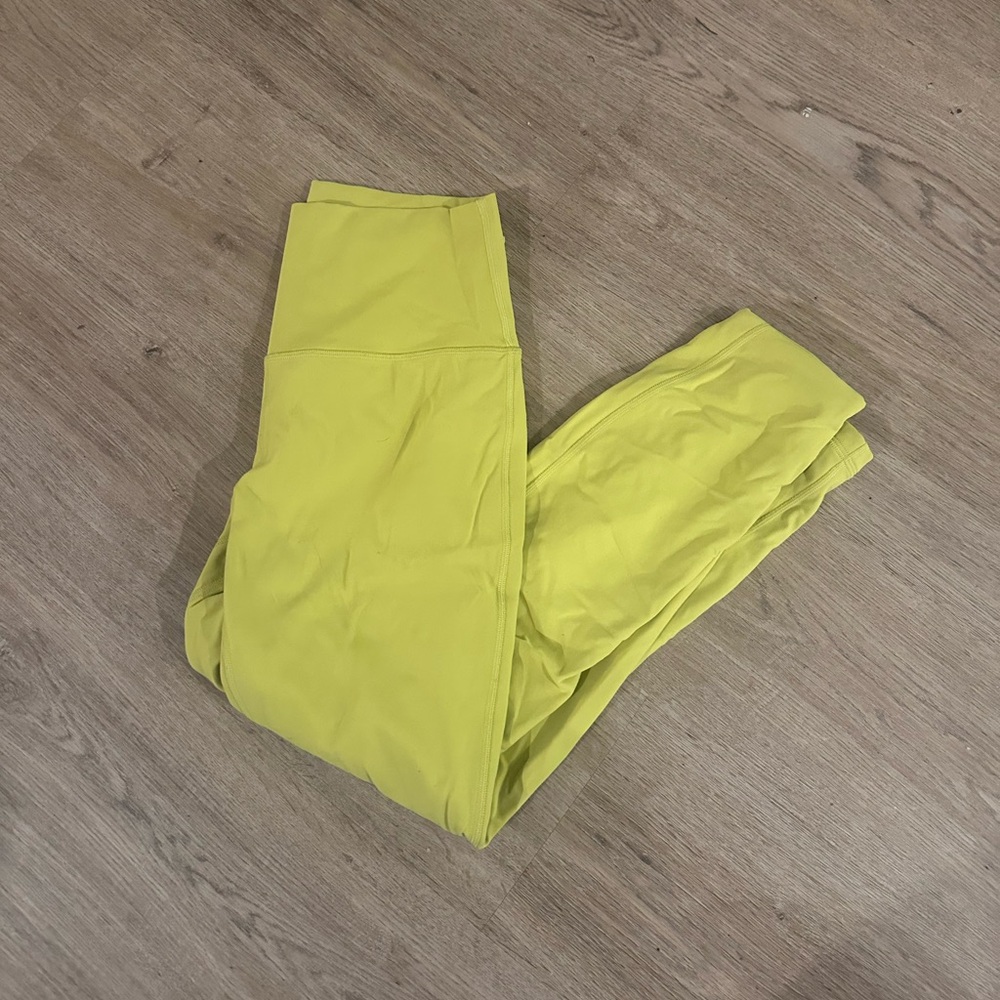 lululemon athletica Yellow Leggings